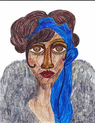 Woman Wall Art featuring the painting Sugar Hill - 1 by Stacey Torres