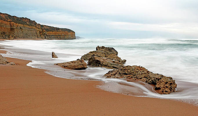Beach Photograph - Sullen by Nicholas Blackwell