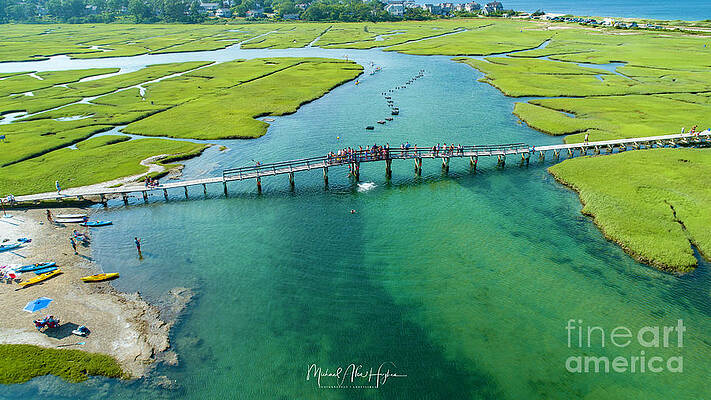 Seascape Photograph - Summer Fun by Veterans Aerial Media LLC