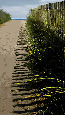 Wall Art featuring the digital art Sunkissed by Gina Harrison