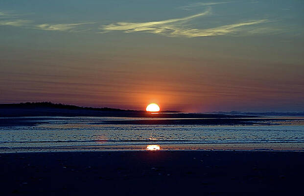 Reflection Photograph - Sunrise I X by Robert Newman