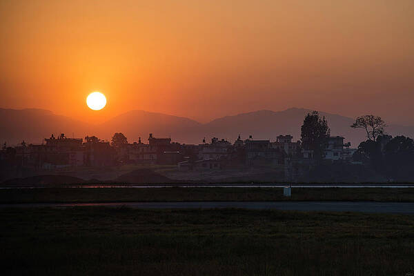 Nature Wall Art featuring the photograph Sunrise In Kathmandu by Owen Weber