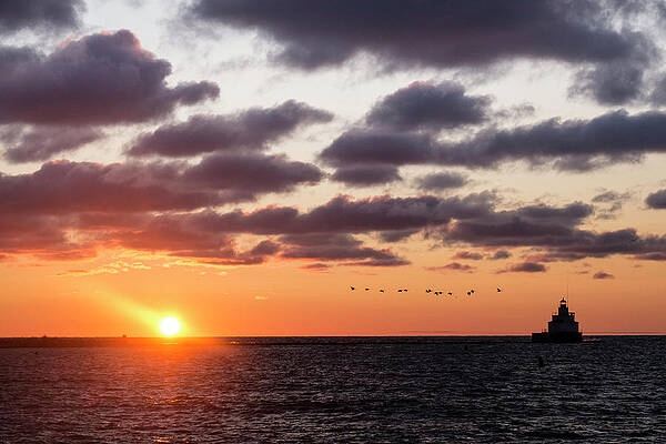 Mary Lee Photograph - Sunrise In Manitowoc Wisconsin by Mary Lee Dereske