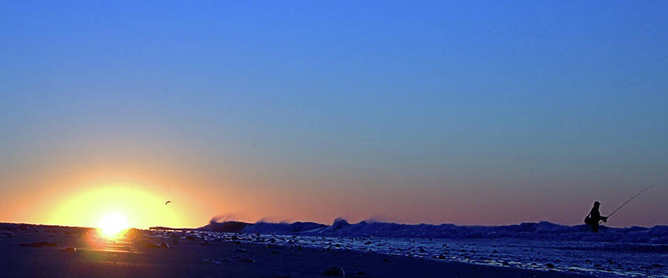 Wall Art featuring the photograph Sunrise Surf I I I by Robert Newman