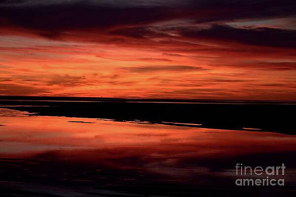 Reflection Photograph - Sunset  Encounters Collection #10 by Debra Banks