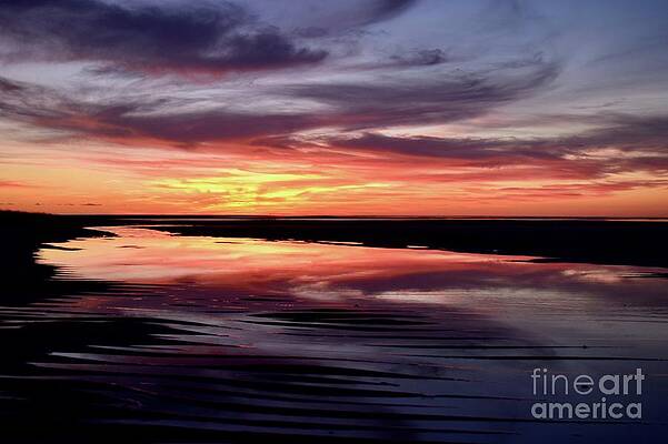 Reflection Photograph - Sunset Encounters Collection #12 by Debra Banks
