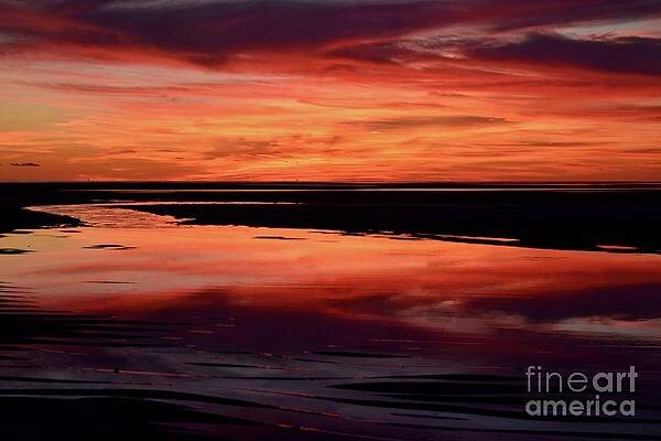 Reflection Photograph - Sunset Encounters Collection #8 #1 by Debra Banks