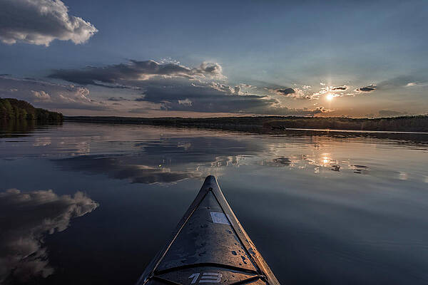 Beautiful Photograph - Sunset Glass by Todd Wilkinson