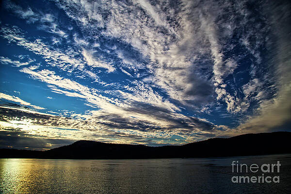 Summer Photograph - Sunset In The San Juan Islands by Bruce Block
