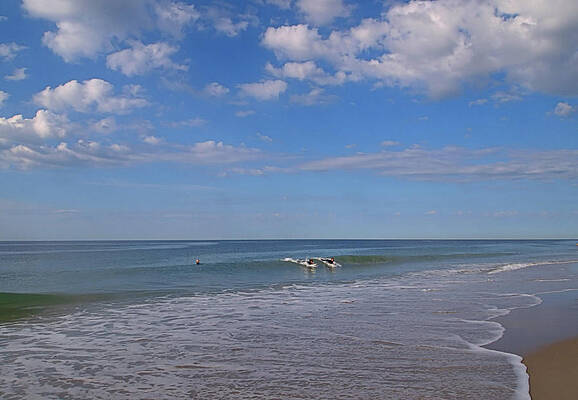 Wall Art featuring the photograph Surf Time I I by Robert Newman