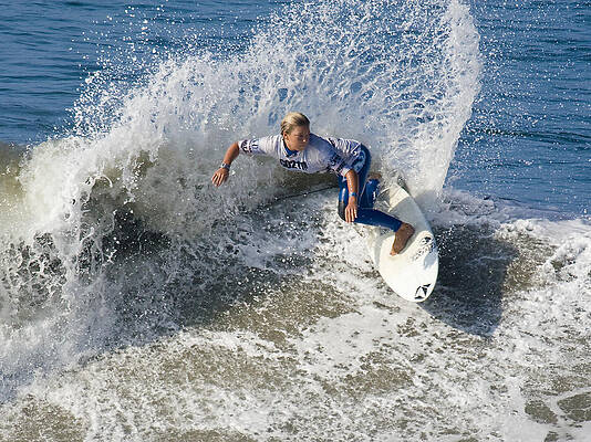 Surfer Wall Art featuring the photograph Surfer Girl Coco Ho by Waterdancer
