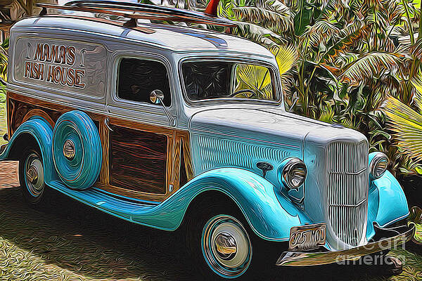 Wall Art featuring the photograph Surfin Safari by Mary Lou Chmura