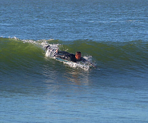 Wall Art featuring the photograph Surfing I I I by Robert Newman