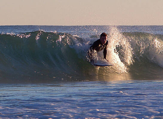 Wall Art featuring the photograph Surfing I I by Robert Newman