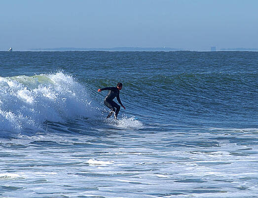 Wall Art featuring the photograph Surfing I V by Robert Newman