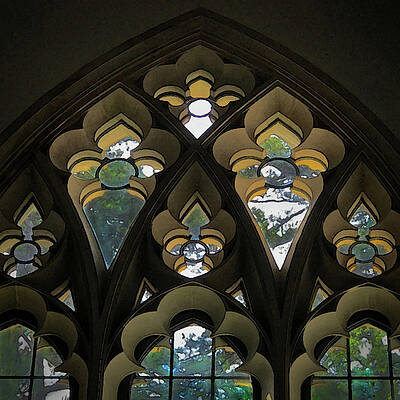 Architecture Digital Art - Te Deum by Gina Harrison