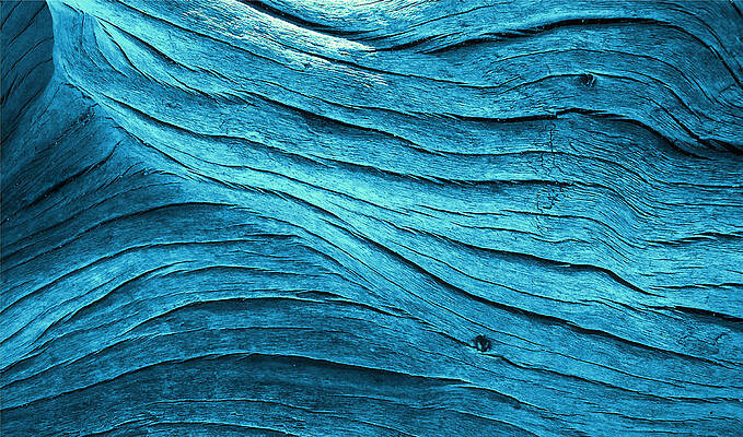 Abstract Wall Art featuring the digital art Tealflow by Steven Robiner