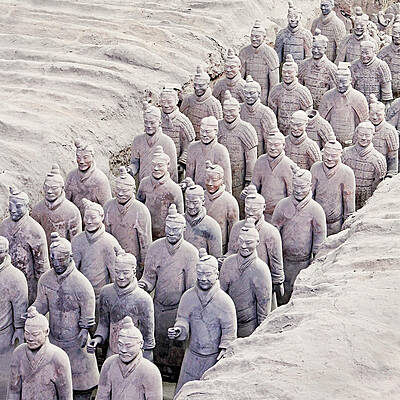 Wall Art featuring the photograph Terracotta Warriors by Marla Craven