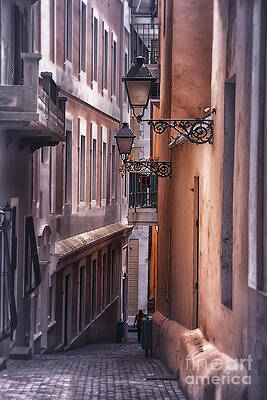 Puerto Rico Wall Art featuring the photograph The Alleyways Of San Juan by Mary Lou Chmura