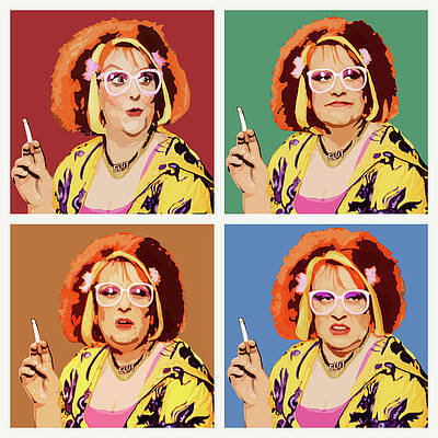 Linda La Hughes Character Art Digital Art