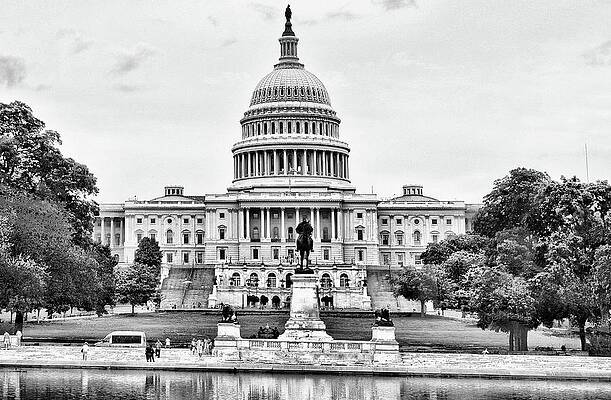 Architecture Photograph - The Capitol by La Dolce Vita