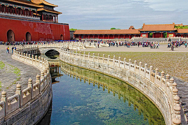 Wall Art featuring the photograph The Forbidden City by Marla Craven