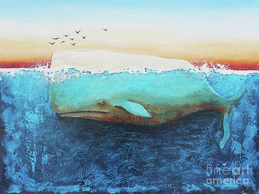 Nature Painting - The Great Adventure by Lucia Stewart