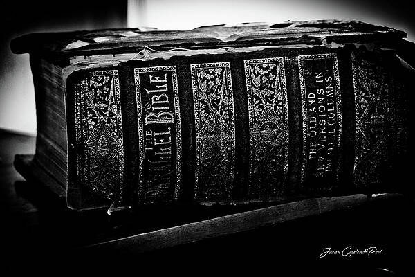 Wall Art featuring the photograph The Holy Bible by Joann Copeland-Paul
