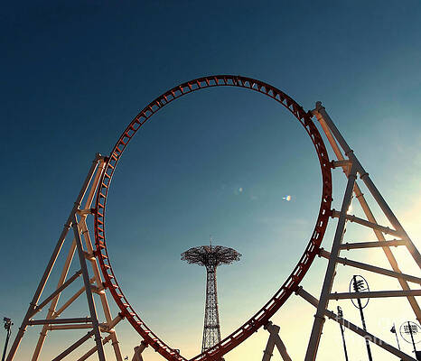 Sky Photograph - The Loop by Onedayoneimage Photography