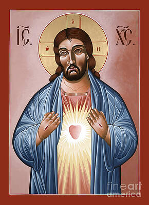 The Most Sacred Heart Of Jesus 120 Print