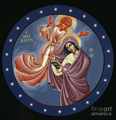 The Mother of God and Holy Spirit Wall Art