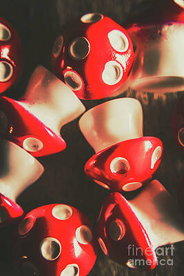 Natural Wall Art featuring the photograph The Mushroom Stack by Jorgo Photography