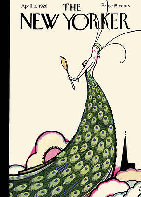 Elegant Lady with Peacock Tail Wall Art