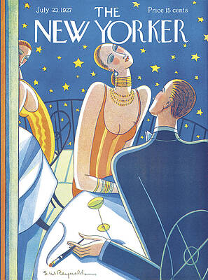 Elegant 1920s Dinner Party Scene Wall Art