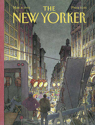 Film Set in New York City Wall Art