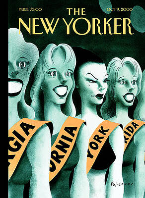 Satirical Beauty Pageant Cover Wall Art