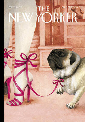Pug and High Heels Wall Art
