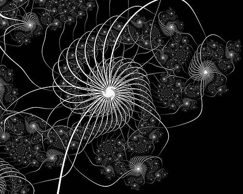 Modern Wall Art featuring the digital art The Night Has A Thousand Eyes by Vic Eberly