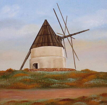 Nature Painting - Been Around For A Long Time by Angeles M Pomata