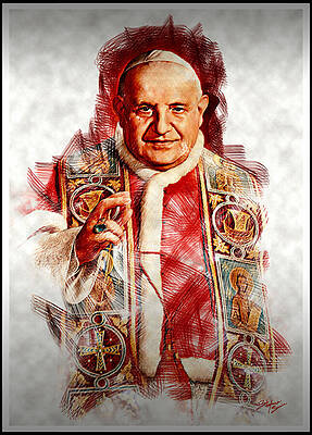 Painting - The Pope by Stefano Senise