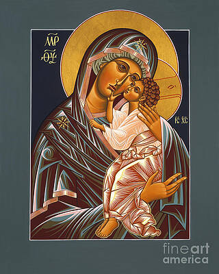Virgin of Tenderness Icon Wall Art