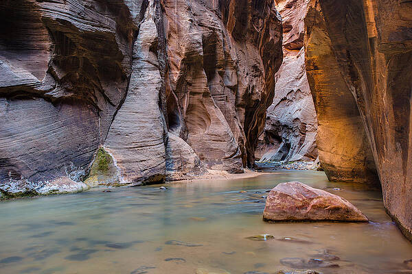 Wall Art featuring the photograph The Virgin River by Adam Mateo Fierro