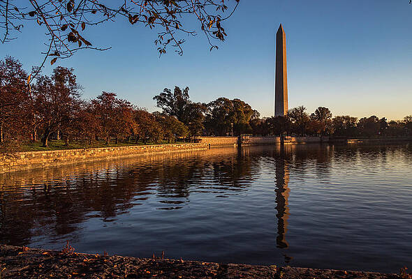 Sky Photograph - The Washington In Fall by Ed Clark