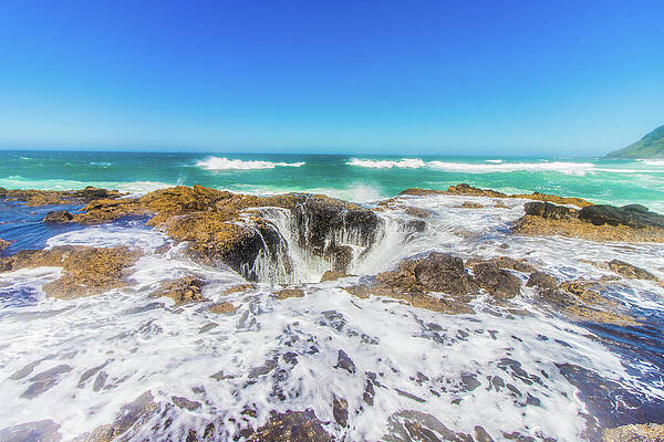 Water Photograph - Thor's Well by Jonny D