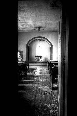 Architecture Wall Art featuring the photograph Through The Doorway by Jonny D