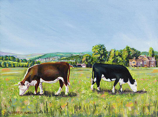 Wall Art featuring the painting Tiff by Seeables Visual Arts