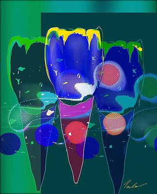 Digital Art - Time And Space by Ianto Thomas