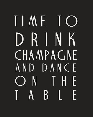 Time to Drink Champagne by Georgia Clare