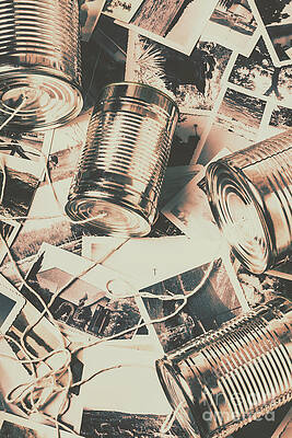 Vintage Wall Art featuring the photograph Toy Telecommunications by Jorgo Photography