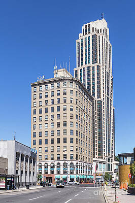 Wall Art featuring the photograph Trump Plaza New Rochelle I by Clarence Holmes